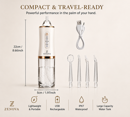 Zenova Airclean Water Flosser