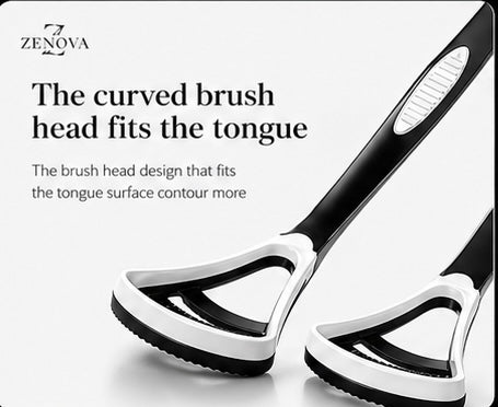 Silicone Tongue Scraper – Deep Clean Breath Freshener Tool