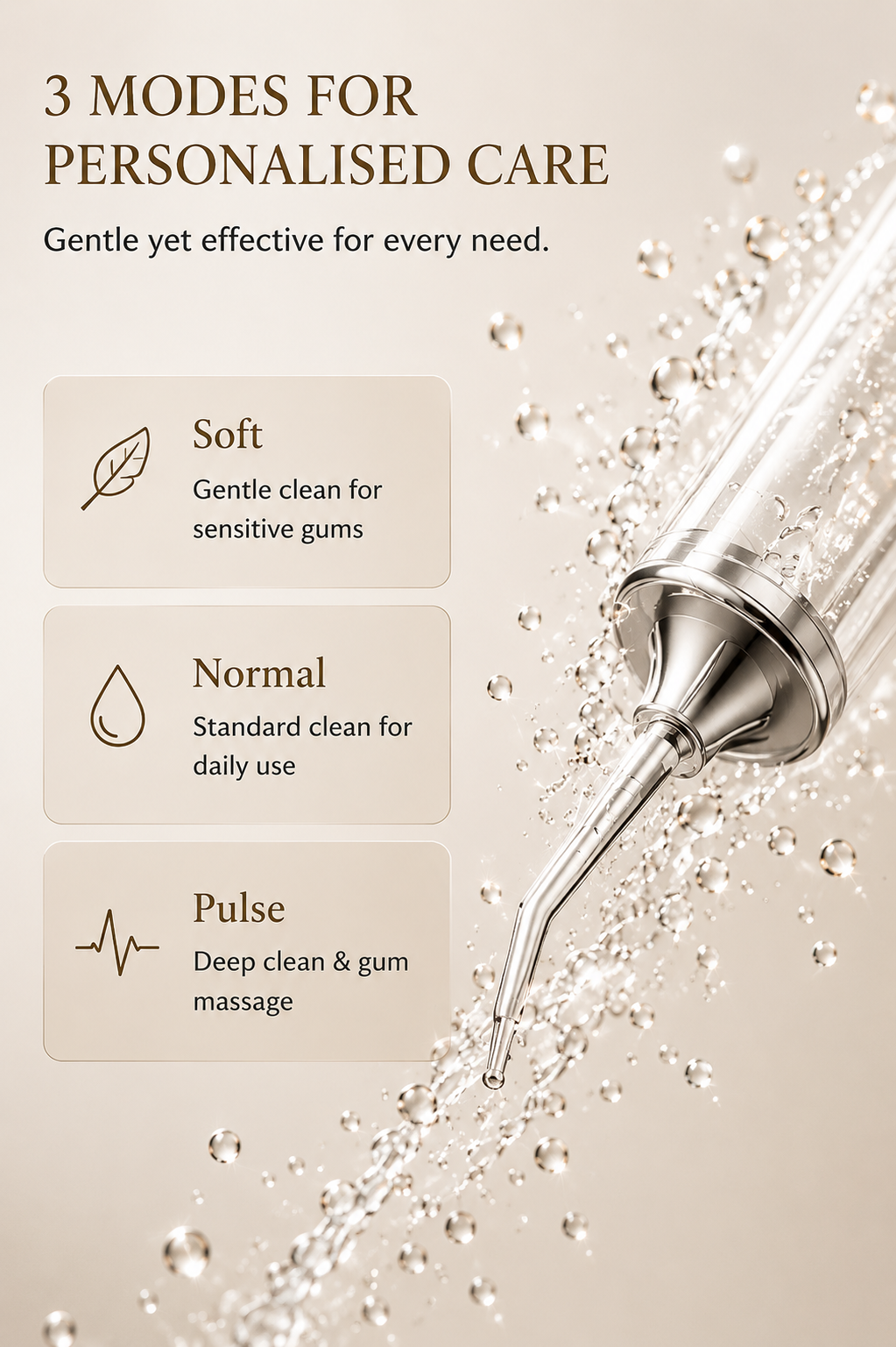 Zenova Airclean Water Flosser