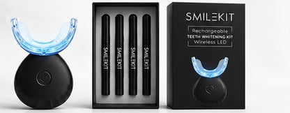 Wireless LED Teeth Whitening Kit – Professional At-Home Smile System