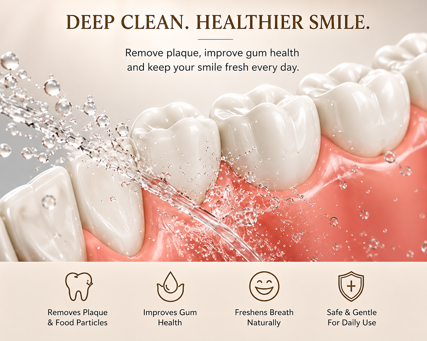 Zenova Airclean Water Flosser